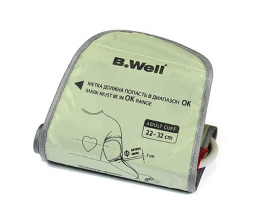 Манжета B Well размер М (22-32см) - купить в интернет магазине медтехники